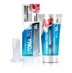 EUROWET Stoma-Żel Beef - toothpaste and toothbrush for dogs and cats - 50 mg