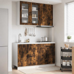 K&ouml;&ouml;k &uuml;ksus porto 4 pcs suitsutatud tamm tehispuit