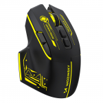 Wozinsky WMGB-1181 Wireless Optical Gaming Mouse 3200 DPI with Built-in Battery and Backlight - Black and Yellow