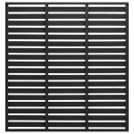 Aiapaneel, wpc, 180 x 180 cm, must