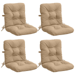4-t&uuml;kiline k&otilde;rge seljatoega toolipatjade komplekt vianen 4 pcs