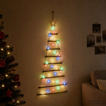 Rippuv j&otilde;ulupuu 120 cm 50 led-i mitmev&auml;rviline