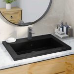 Graniidist valamu 600 x 450 x 120 mm must