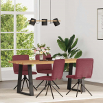 S&ouml;&ouml;gitoolid 4 tk, veinipunane, kangas