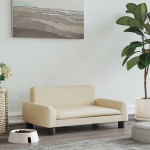 Koeravoodi, kreemjas, 70 x 45 x 30 cm, kangas