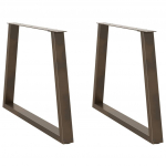 S&ouml;&ouml;gilaua jalad v-kujulised 2 tk, naturaalne teras, 90 x (72&ndash;73,3) cm, teras
