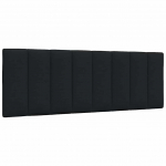 Voodipeatsi padi hanko, must, 140 cm, kangas
