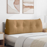 Seljatugi padi pruun 140 x 24 x 50 cm samet