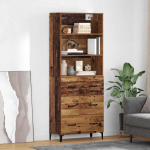 K&otilde;rgushein sahtliga vana puit 69,5 x 34 x 180 cm tehispuit