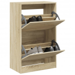 Jalatsikapp, sonoma tamm, 60 x 34 x 96,5 cm, tehispuit