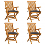 Aiatoolid antratsiithallide istmepatjadega, 4 tk, tiikpuu