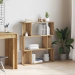 Raamatukapp artisan oak 80x24x96 cm engineered wood