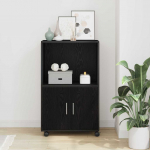 Rullkapp must tamm 55 x 40 x 91 cm tehispuit