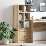 K&otilde;rgushein sahtliga sonoma tamm 45.5 x 34 x 127 cm tehispuit