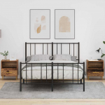 &Ouml;&ouml;kapp sahtliga 2 pcs vana puit 40 x 35 x 47.5 cm tehispuit