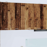 Seinakapp uksega riga vana puit 80 x 31 x 80 cm tehispuit