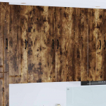 Seinakapp k&ouml;&ouml;ki suitsetatud tamm 80 x 31 x 100 cm tehispuit