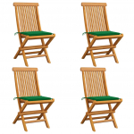 Aiatoolid roheliste istmepatjadega, 4 tk, tiikpuu