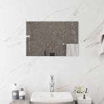 Led vannitoa peegel l&auml;bipaistev 60 x 40 cm karastatud klaas
