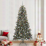 Tehisj&otilde;ulupuu roheline 240 cm pvc, plastikk ja teras