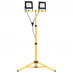 Statiiviga led prožektor, 2 x 50 w, k&uuml;lm valge