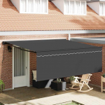 K&auml;igukohandatav varikatus oranž ja valge 350x250 cm kangas
