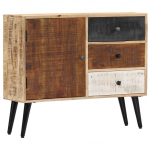 Puhvetkapp, 88 x 30 x 75 cm, toekas mangopuit