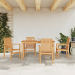 5-osaline aiam&ouml;&ouml;bli komplekt, tiikpuu