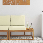 V&auml;lim&ouml;&ouml;bel l&otilde;ppdiivan padjaga neutraalne 91 x 63 x 73 cm