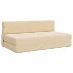 Kokkukantav diivanvoodi cream 203 x 152 x 15 cm korter kangas