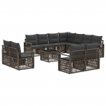Aia diivanikomplekt 12 pcs hall pol&uuml;rotang