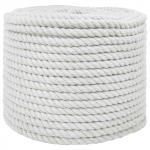 K&ouml;is valge 1 x 1 x 10000 cm puuvill