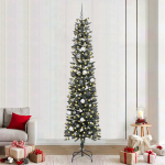 Tehisj&otilde;ulupuu roheline 240 cm pvc, plastikk ja teras