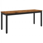 Aiapink 108,5 x 35 x 45 cm tugev akatsiapuu naturaalne ja must