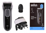 Braun Serie 3 3000S Foil shaver Grey
