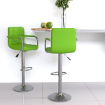 Baaripukid 2 tk, roheline, kunstnahk