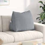 Seljatugi padi helehall 60 x 20 x 50 cm kangas