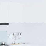 Seinakapp ladustamisega riga valge 57 x 57 x 80 cm tehispuit