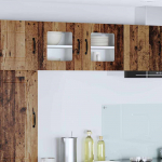 Seinakapp k&ouml;&ouml;ki riiuliga vana puit 40 x 31 x 40 cm tehispuit