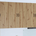 Seinakapp k&ouml;&ouml;ki riiuliga k&auml;sit&ouml;&ouml;puu 80 x 31 x 100 cm tehispuit