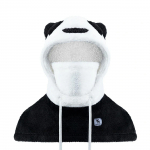Qunature Panda Ski Balaclava for Kids/Adults Size M - Black/White