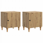 &Ouml;&ouml;lambi kapp 2 pcs artisan tamm 43 x 34,5 x 50 cm tehispuit