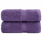 Premium-klassi pesur&auml;tikud solund 2 tk lilla 30 x 30 cm 600 g/m&sup2;