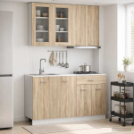 K&ouml;&ouml;k &uuml;ksus lyon 4 pcs sonoma tamm tehispuit