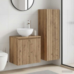 Vannitoa m&ouml;&ouml;bleset 2 tk artisan tamm 33 x 34,5 x 100 cm