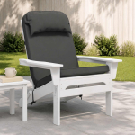 P&auml;ikese lounge patja 100% pol&uuml;ester antratsiit 55 x 124 x 5 cm