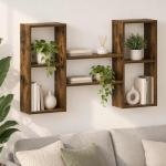 Seinariiul suitsutatud tamm 102 x 17 x 59 cm tehispuit