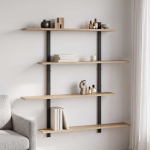 Seinariiul sonoma tamm 100 x 13.5 x 101 cm kunstpuit