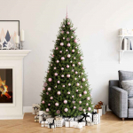 111-osaline j&otilde;ulukuulide komplekt, roosa, pol&uuml;st&uuml;reen