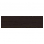 Lauaplaat, tumepruun, 180 x 50 x (2-4) cm, t&ouml;&ouml;deldud t&auml;ispuit